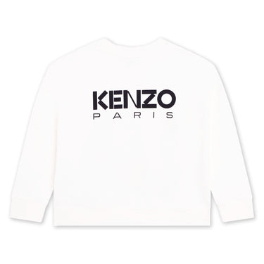 Sudadera KENZO blanca para niñas